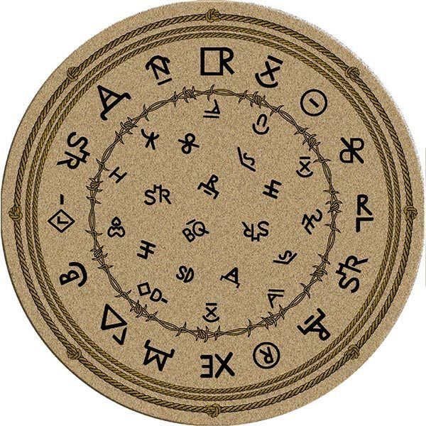 Western Brands Light Round Carpet