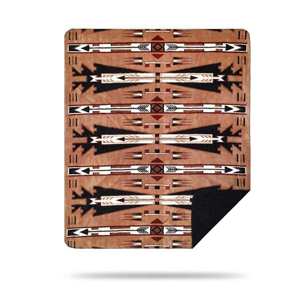 Western Sherpa Fleece Blanket