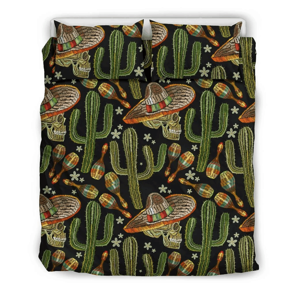 Western Cowboy Cactus Bedding Set