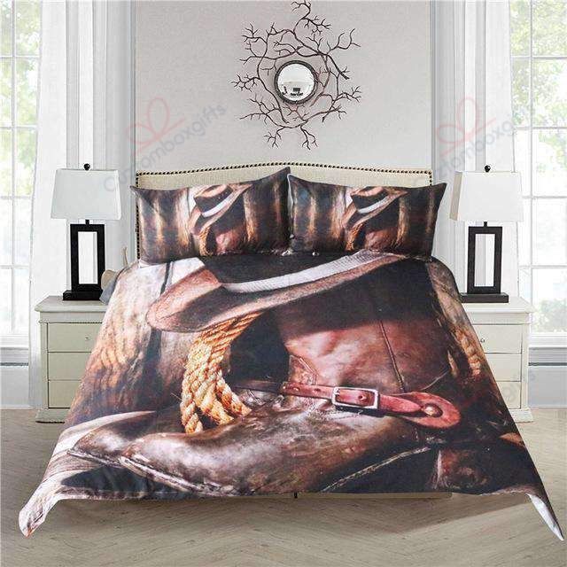 Western Cowboy Bedding Set