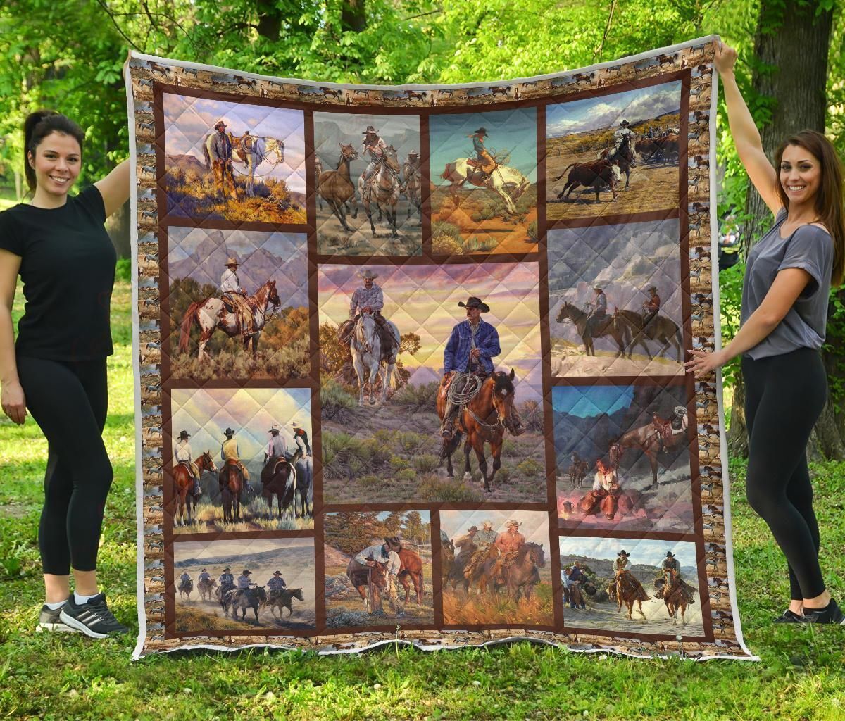 Western Cowboy YW0801241CL Quilt Blanket