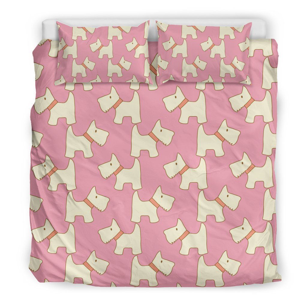 Westie Dog Bedding Set