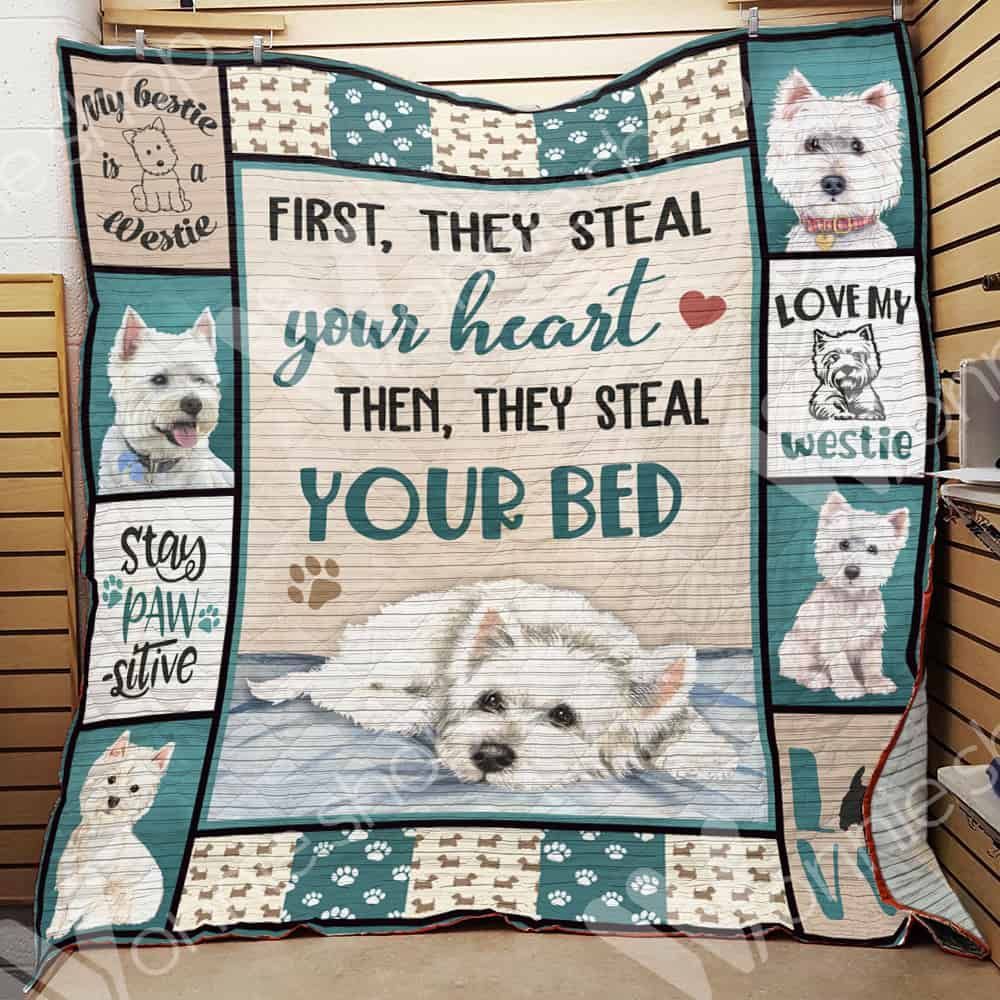 Westie Dog Love My Westie GS-CL-LD0701 Quilt Blanket