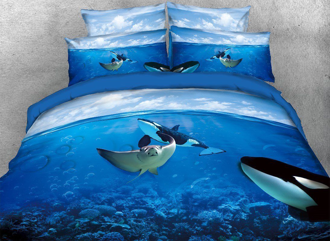 Whale Bedding Set