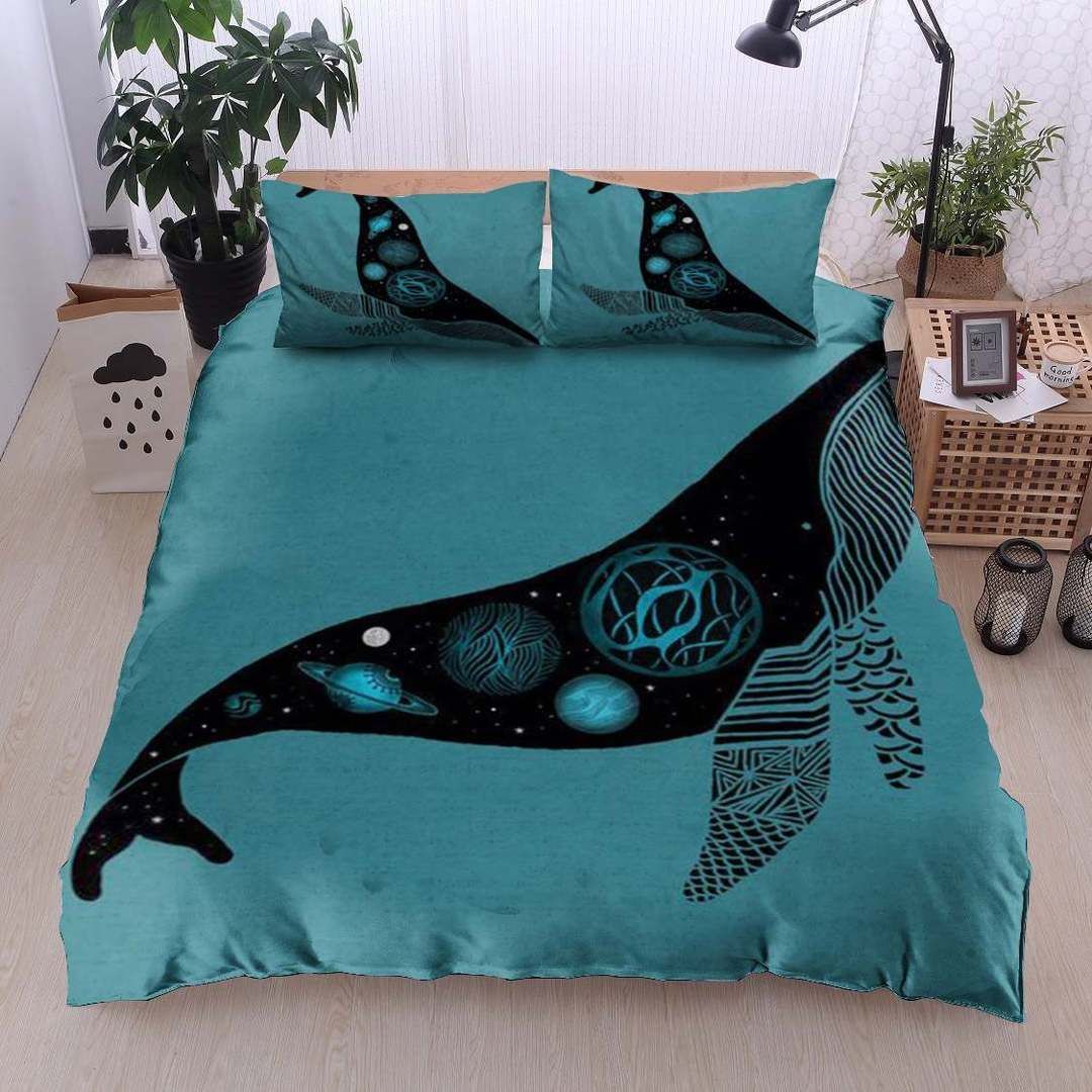 Whale Cotton Bed Sheets Spread Comforter Duvet Cover Cotton Bed Sheets Spread Comforter Bedding Set