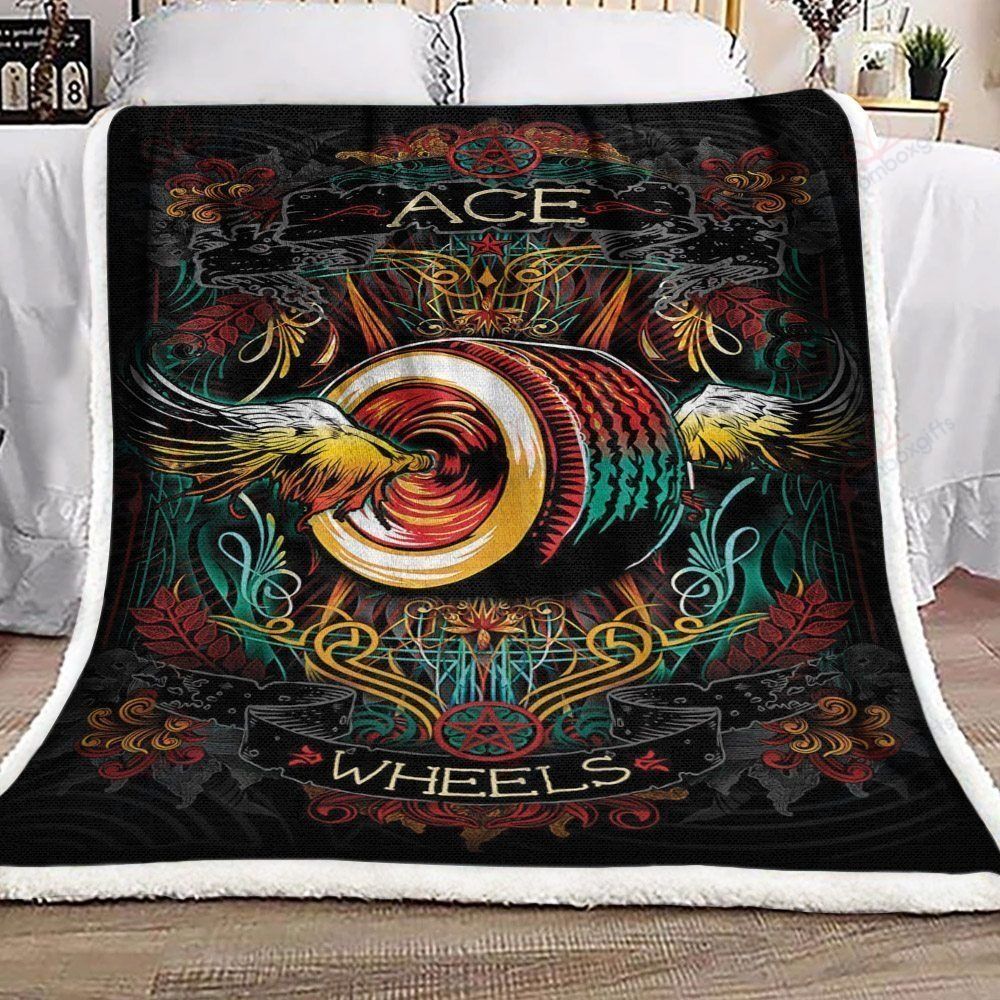 Wheel Fleece Blanket