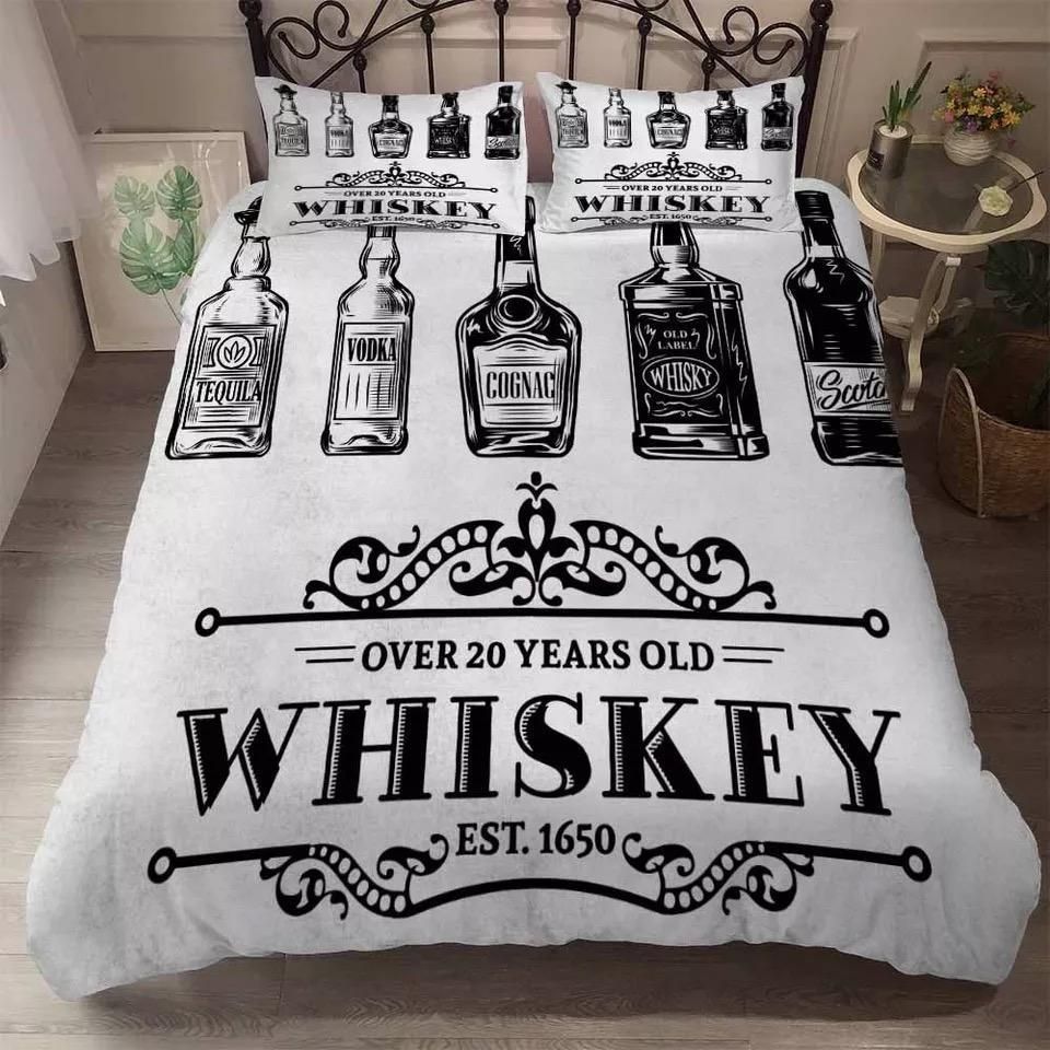 Whiskey Wine Over 20 Years Old Bedding Set