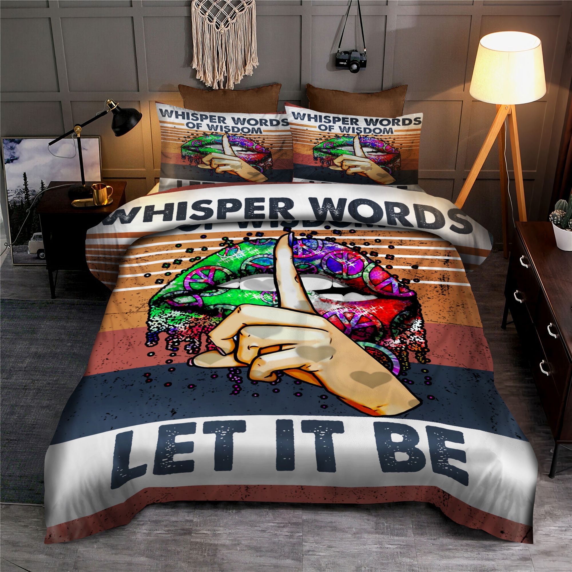 Whisper Words Of Wisdom Bedding Set