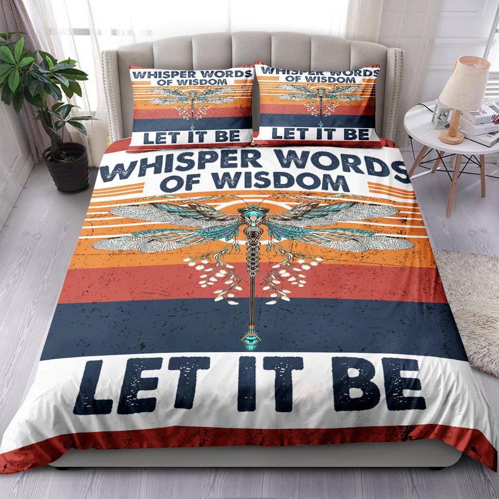 Whisper Words Of Wisdom Let It Be Bedding Set