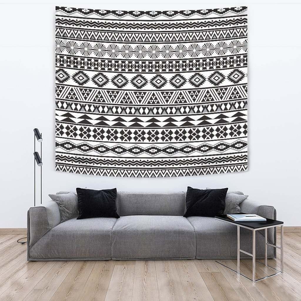 White And Grey Aztec CL17100144MDT Tapestry