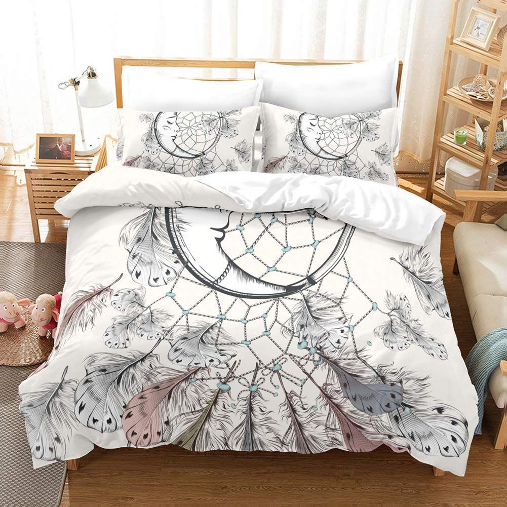 White Dream Catcher Bedding Set