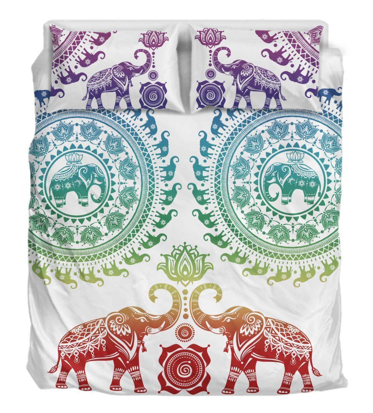 White Elephant Bedding Set