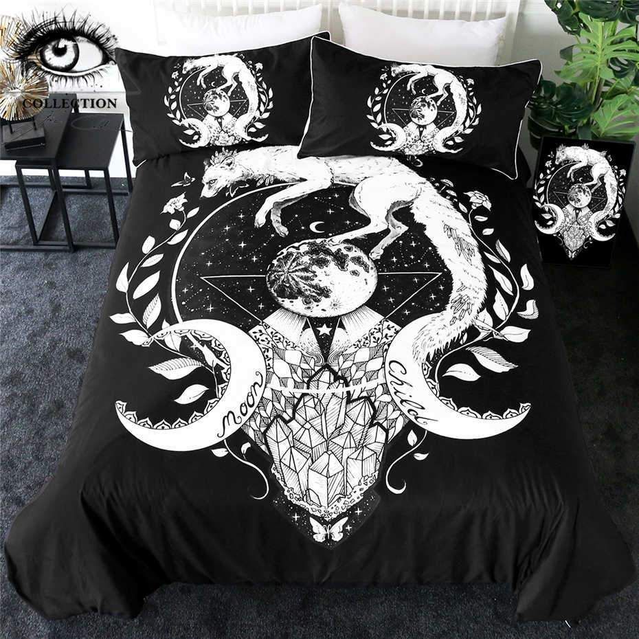 White Fox Bedding Set