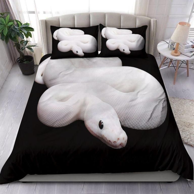 White Python Bedding Set