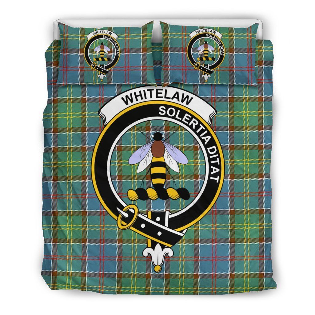 Whitelaw Clan Badge Tartan Bedding Set