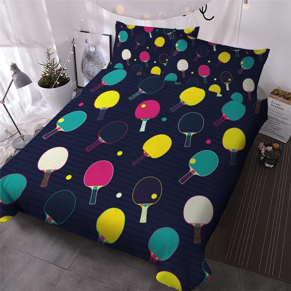 WhoS In For Table Tennis Bedding Set