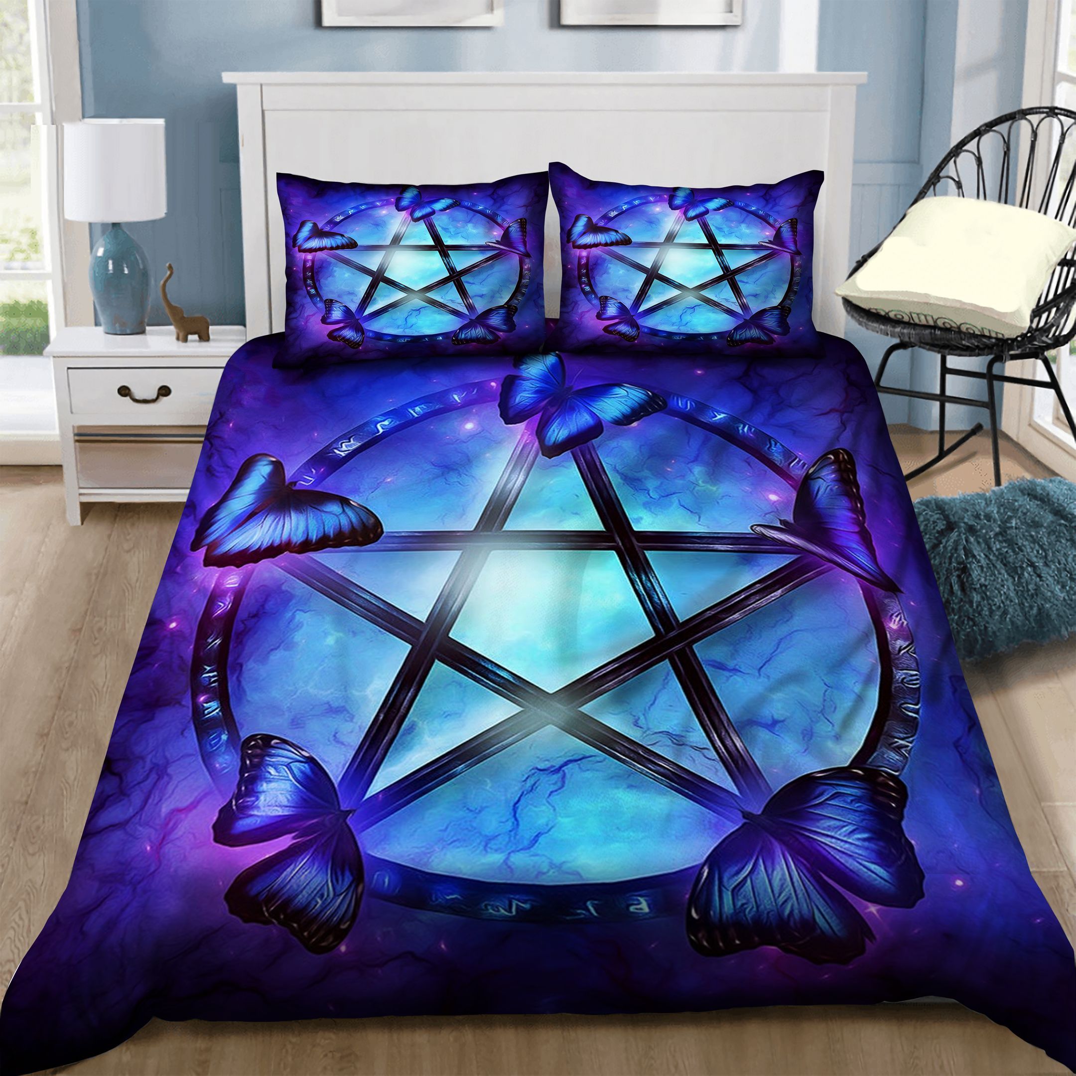 Wicca Butterfly Bedding Set