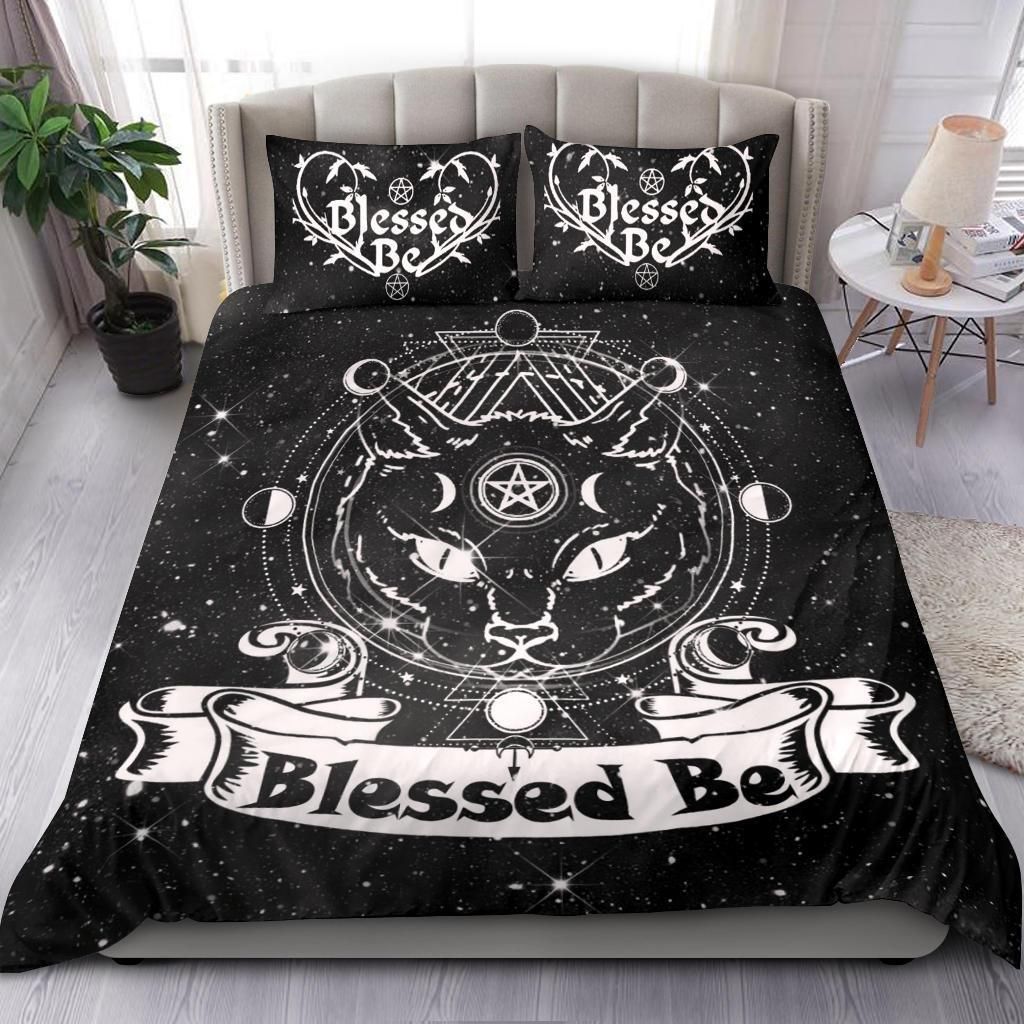 Wicca Cat Bedding Set