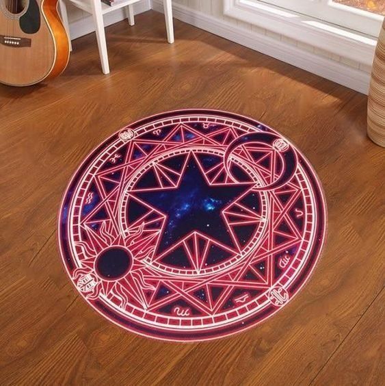 Wicca Round Carpet