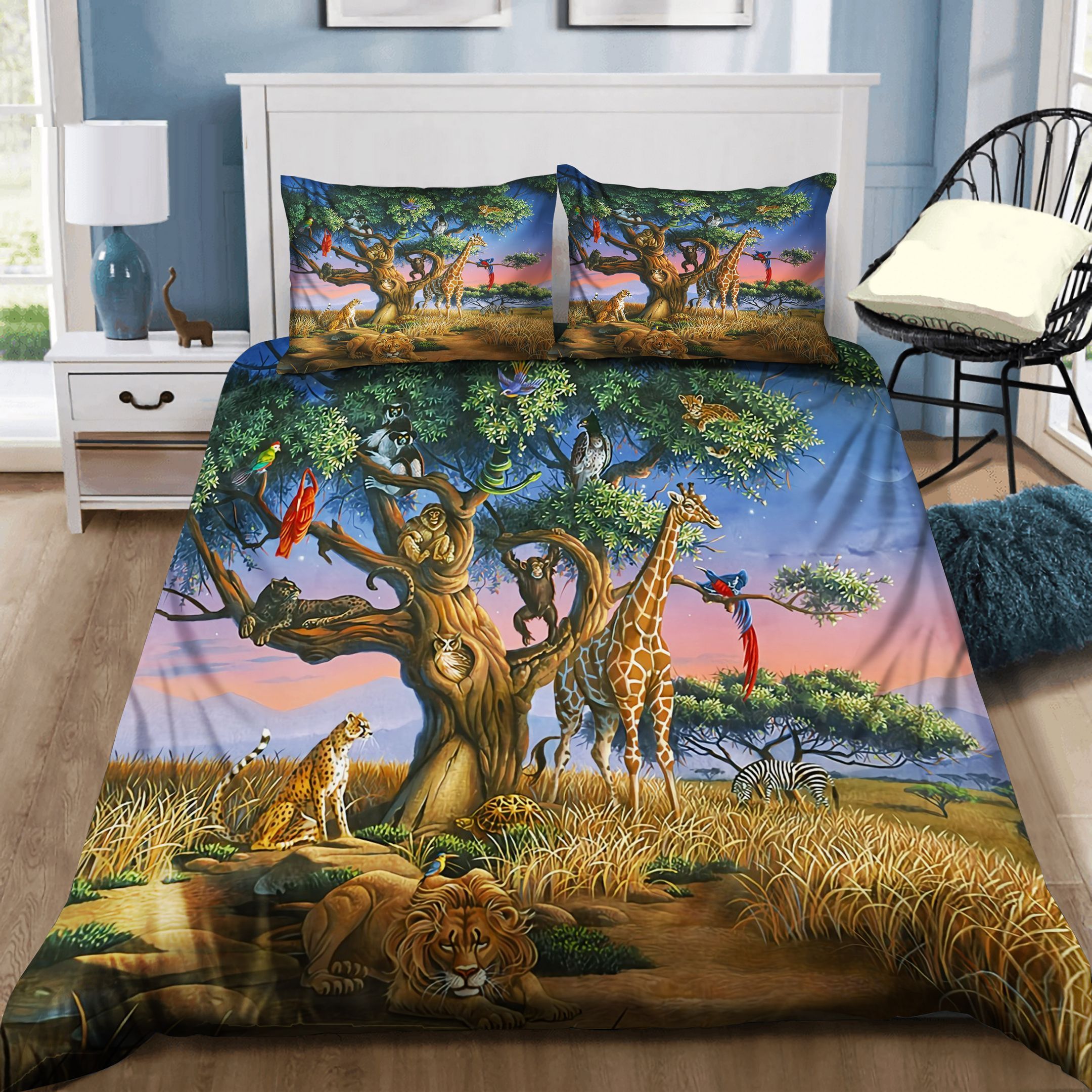 Wild Animal Africa Bedding Set