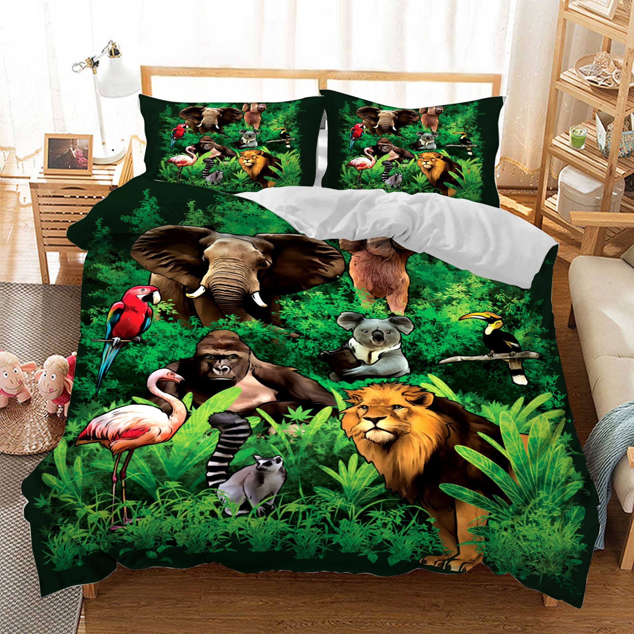 Wild Animal Bedding Set