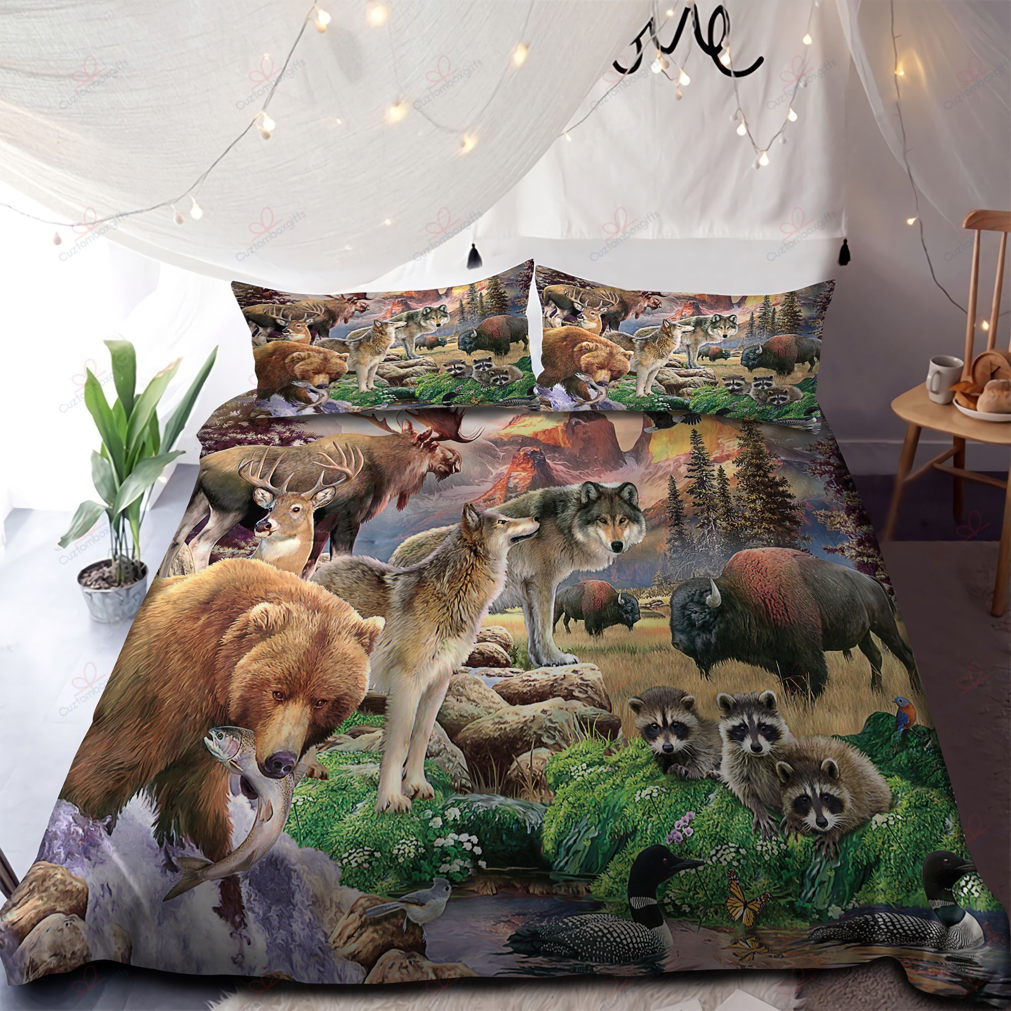 Wild Animal Bedding Set