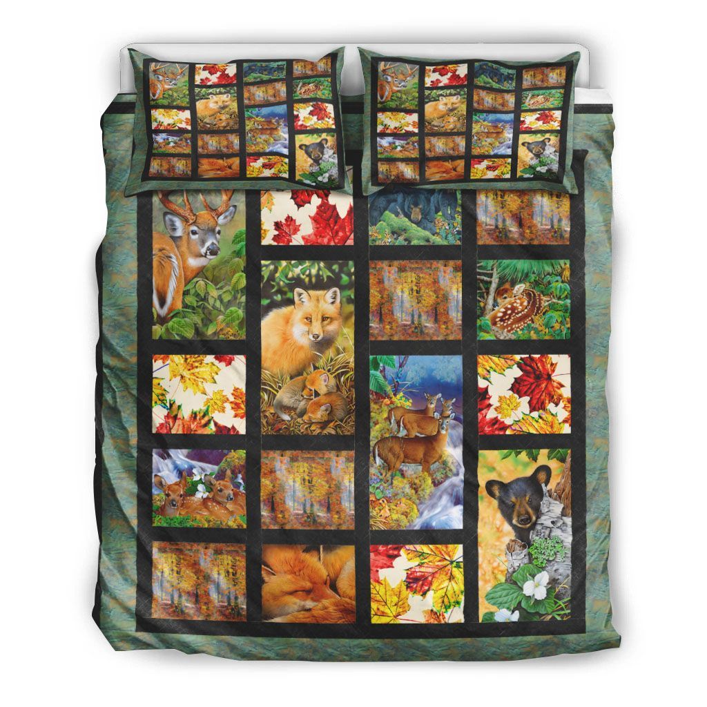 Wild Animal Life Bedding Set