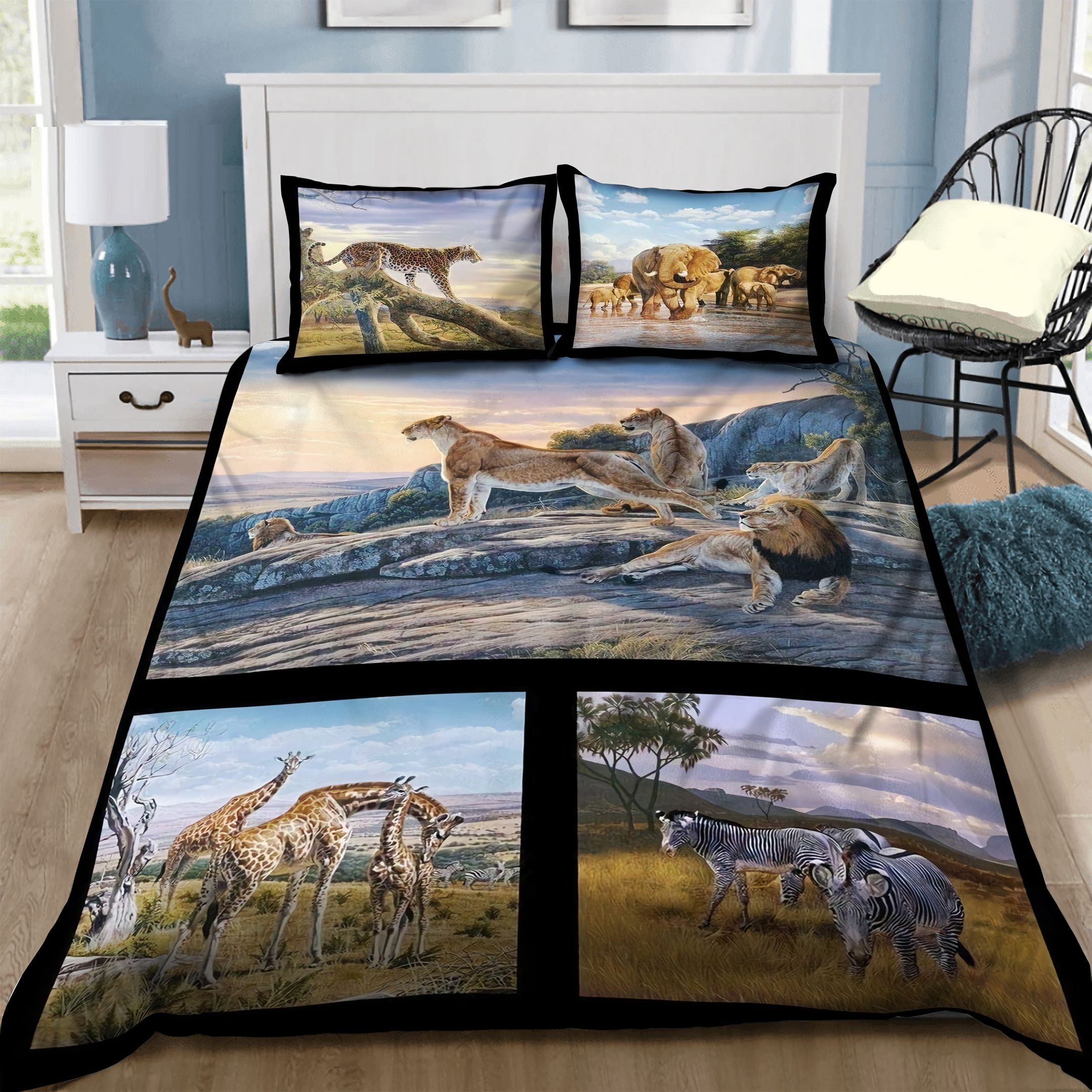 Wild Animals Bedding Set