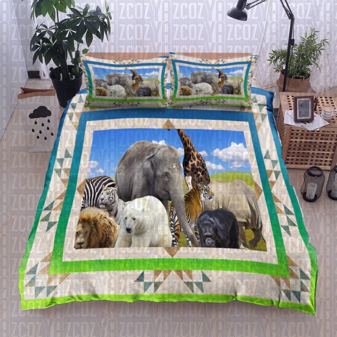 Wild Animals Bedding Set