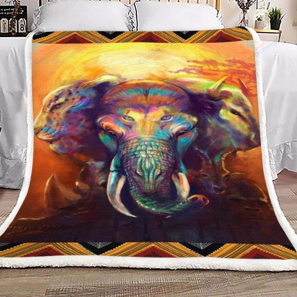 Wild Animals Fleece Blanket