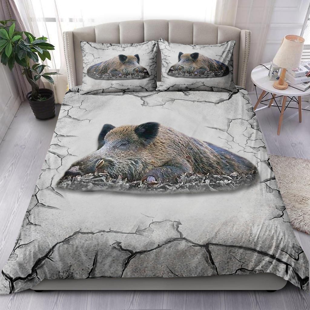 Wild Boar Hunting Bedding Set