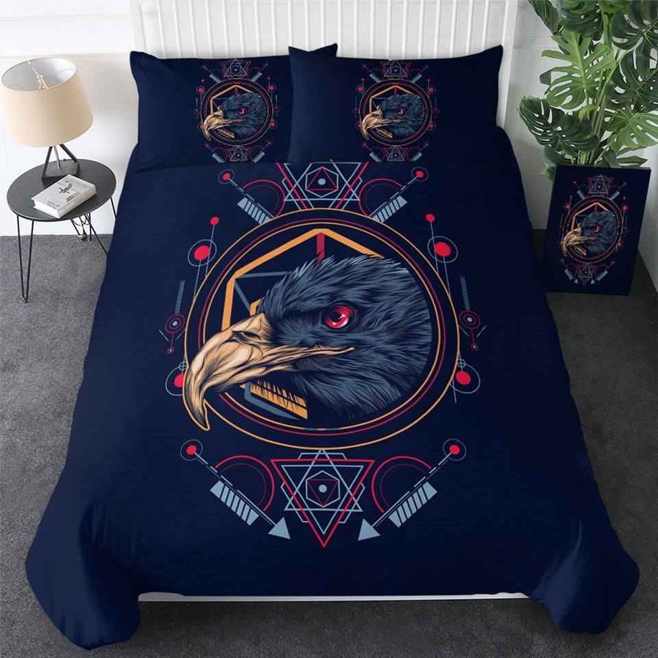 Wild Crow Arrow Geometric Bedding Set