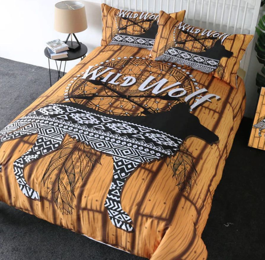 Wild Wolf Bedding Set