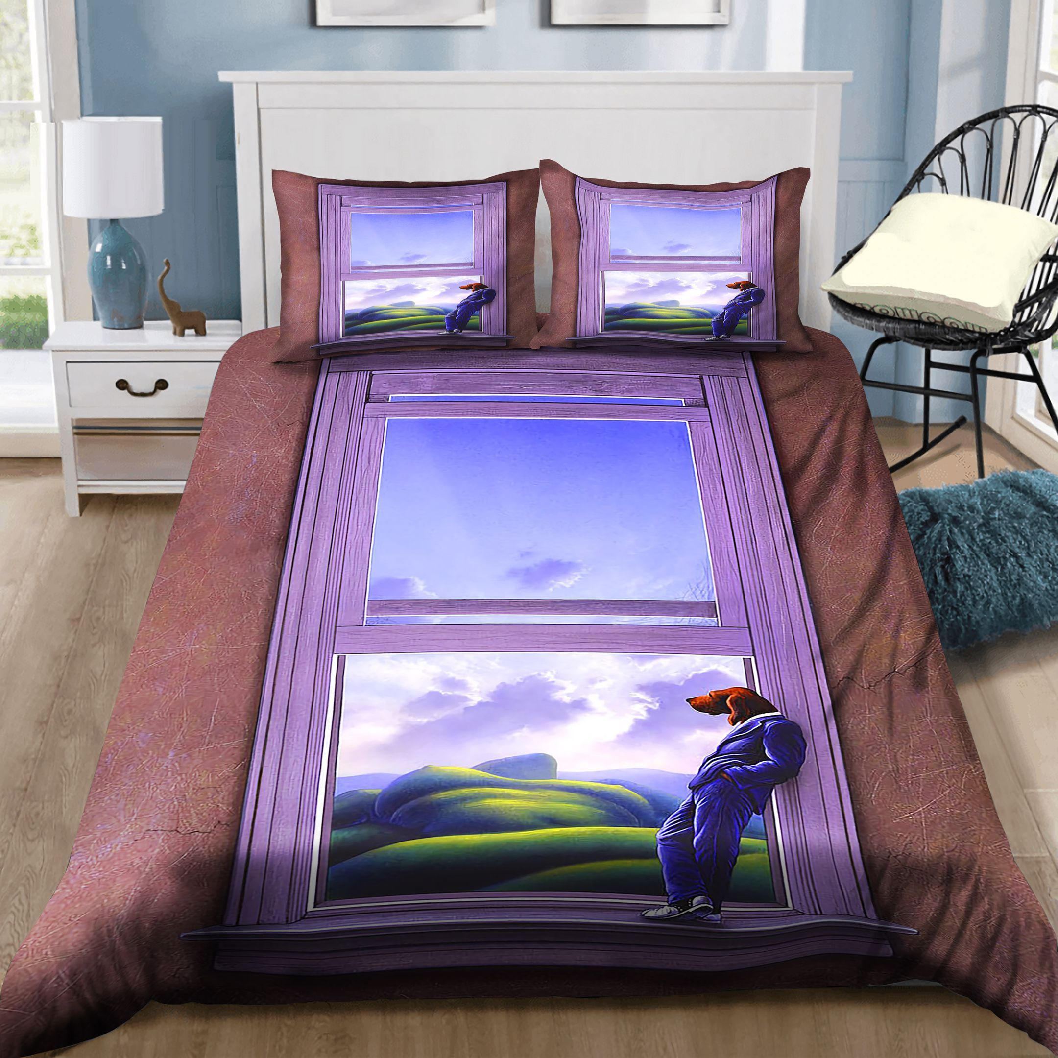 Window Of Dreams Bedding Set