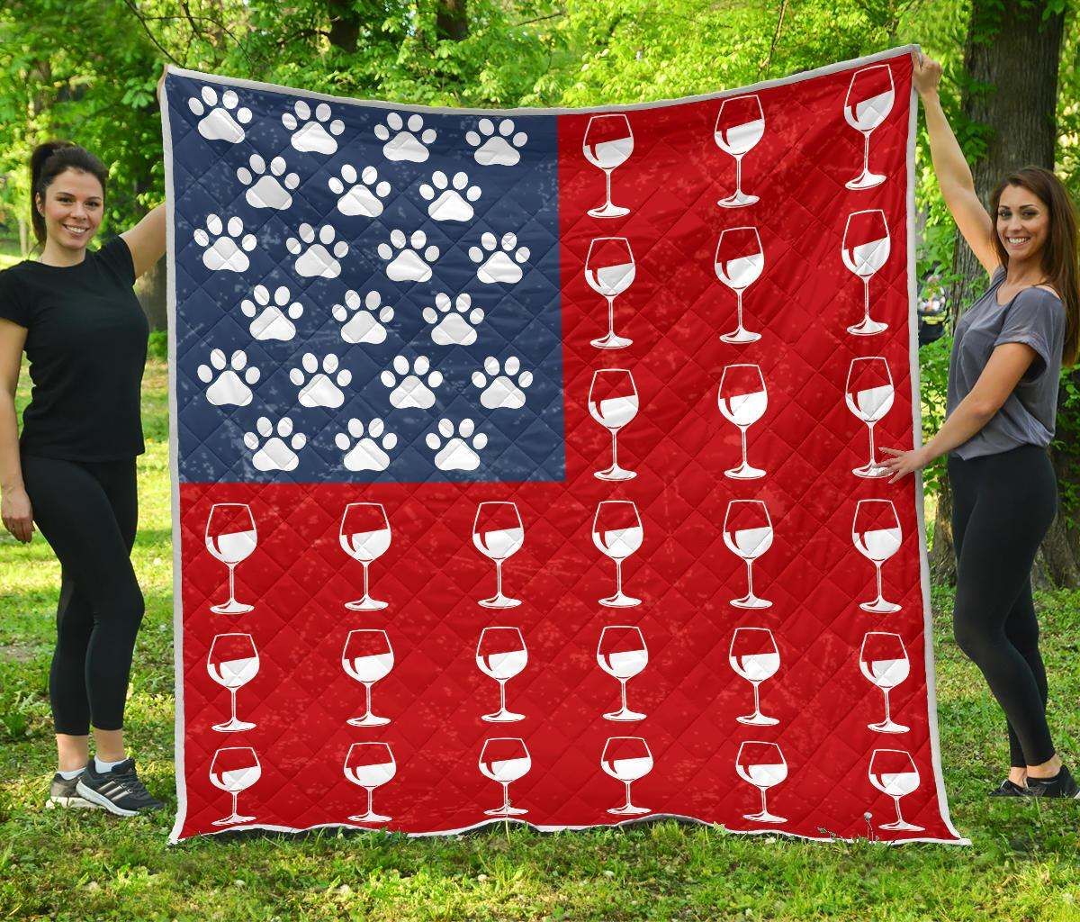 Wine CLA1410005Q Quilt Blanket