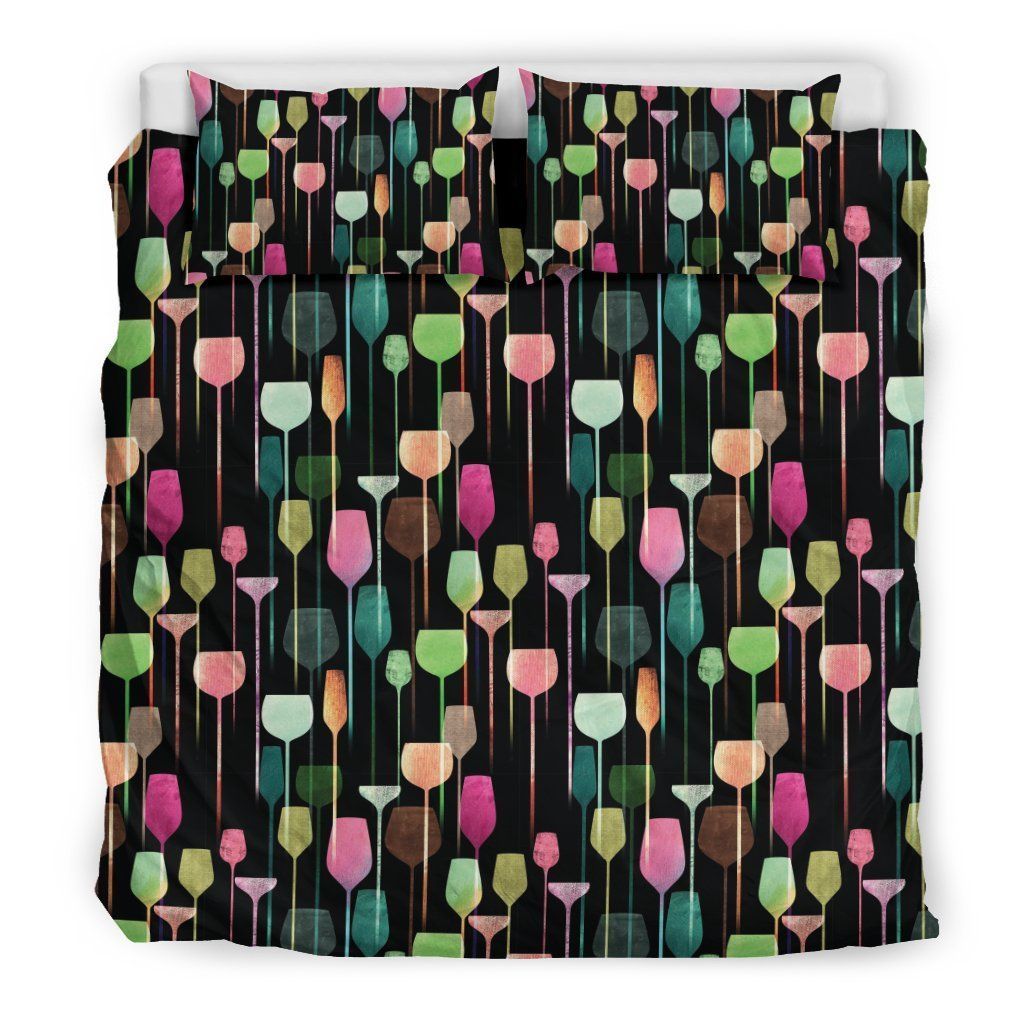 Wine Glass Bedding Set