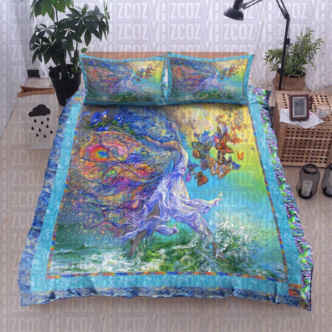 Wing Of Joy Angle Butterfly Bedding Set