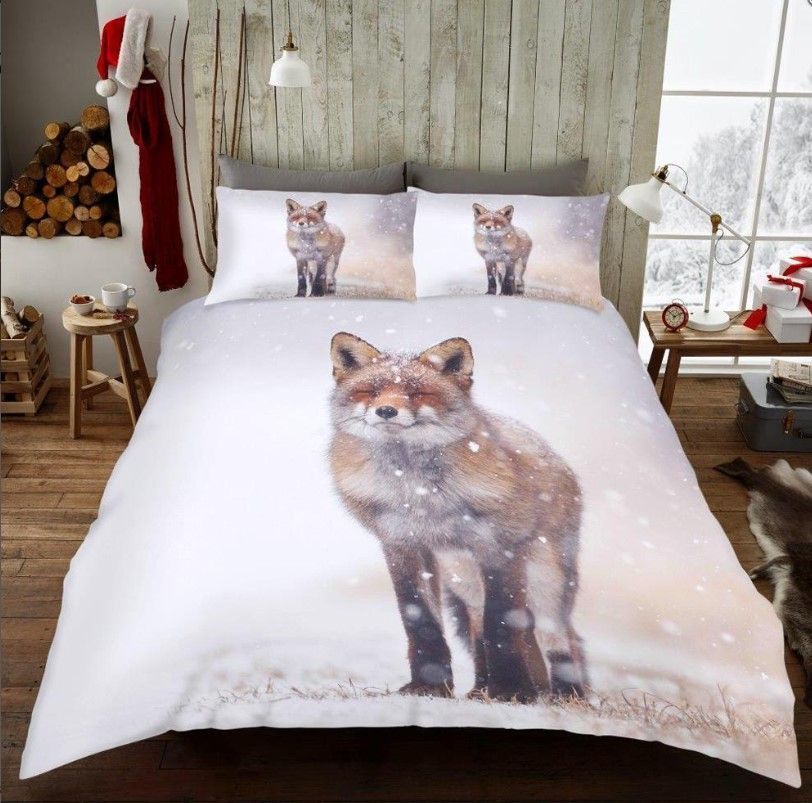 Winter Fox Bedding Set