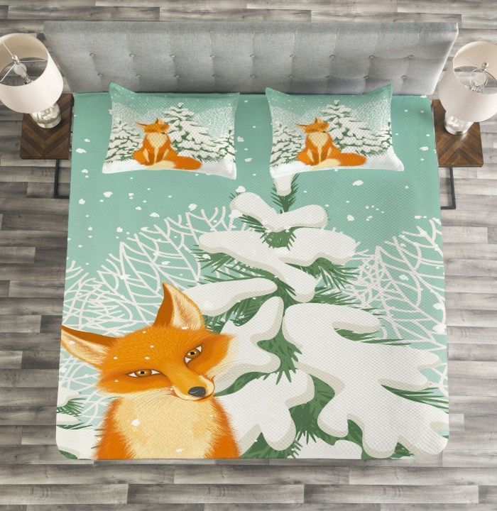 Winter Fox Bedding Set