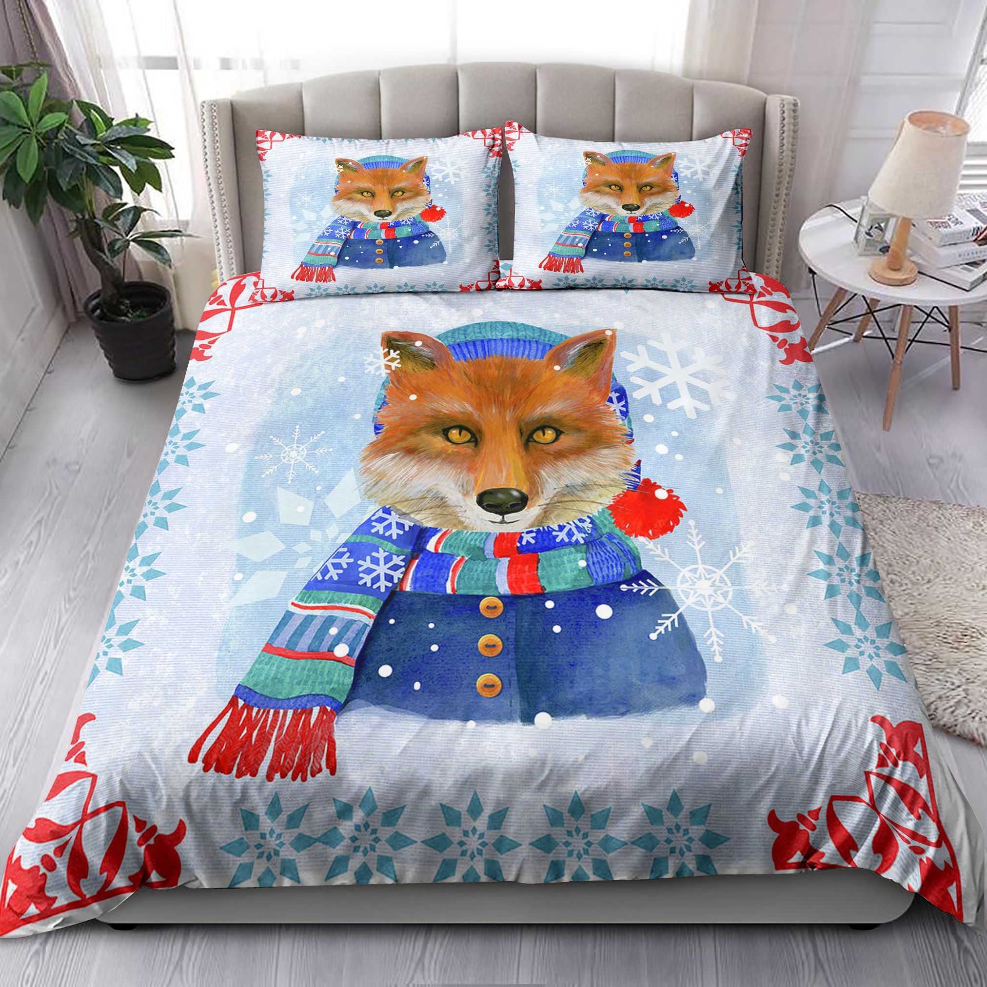 Winter Fox Bedding Set