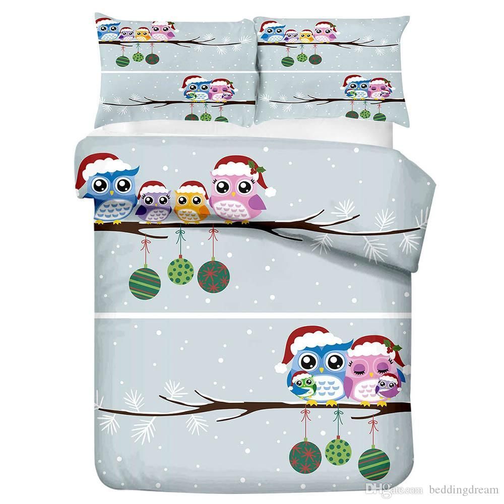 Winter Owl Bedding Set