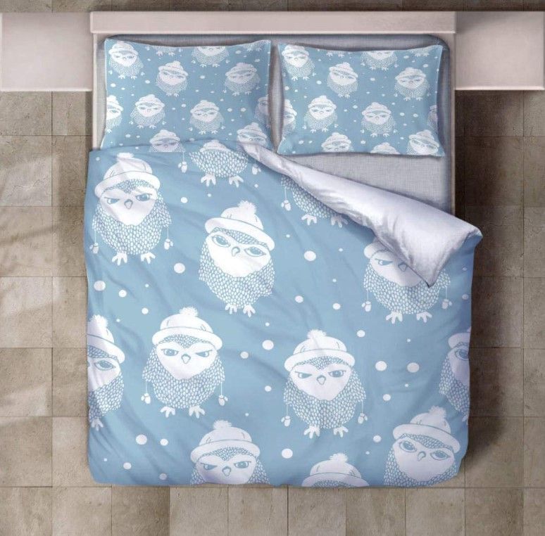 Winter Owl Bedding Set