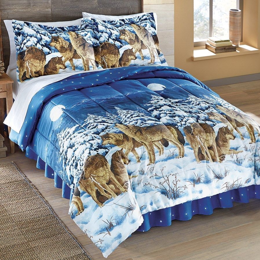 Winter Wolf Bedding Set