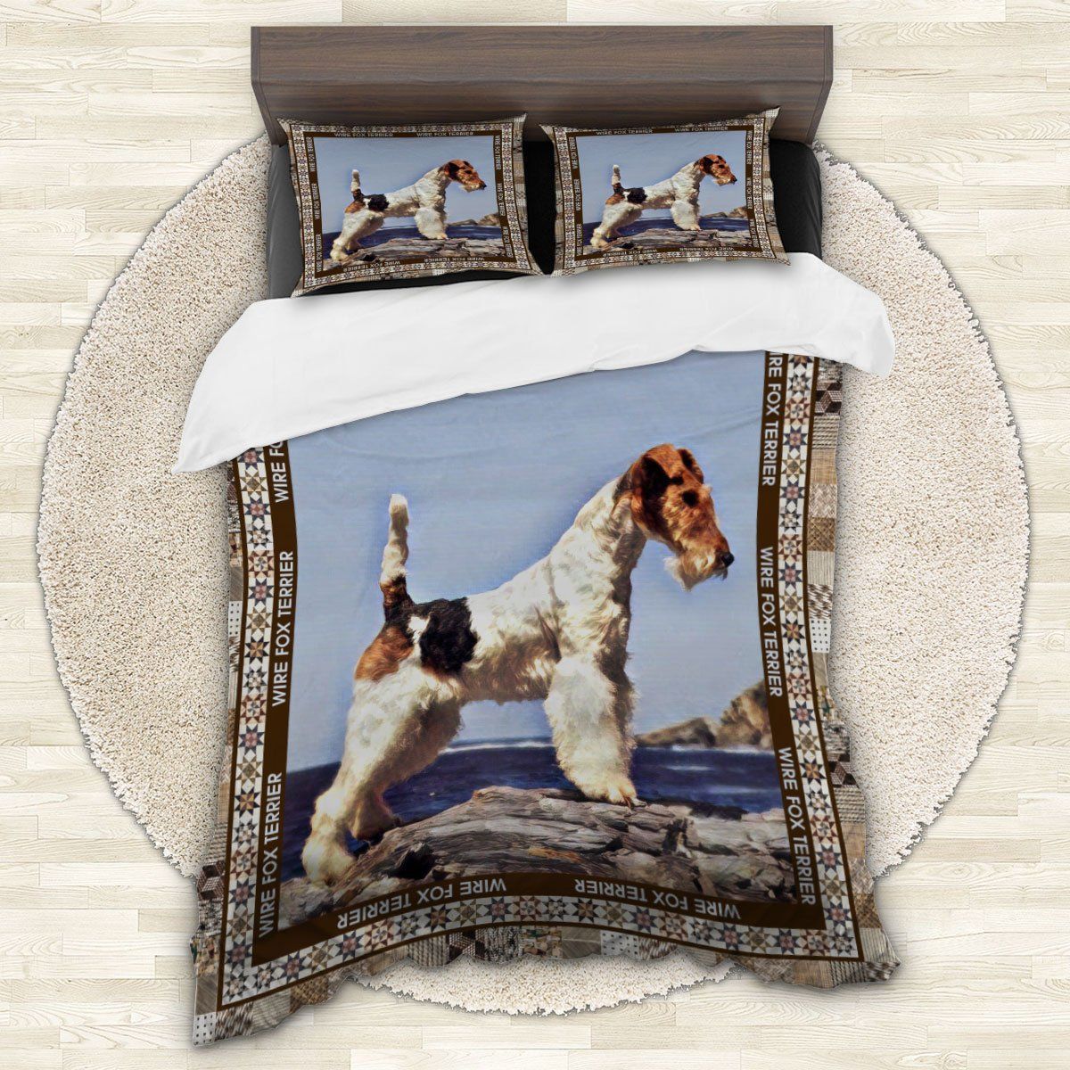 Wire Fox Terrier Sea Bedding Set