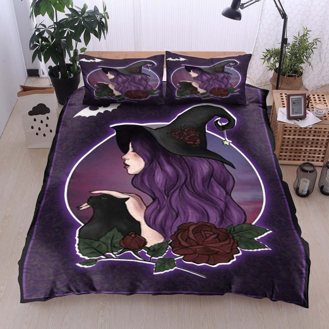Witch Cat Bedding Set