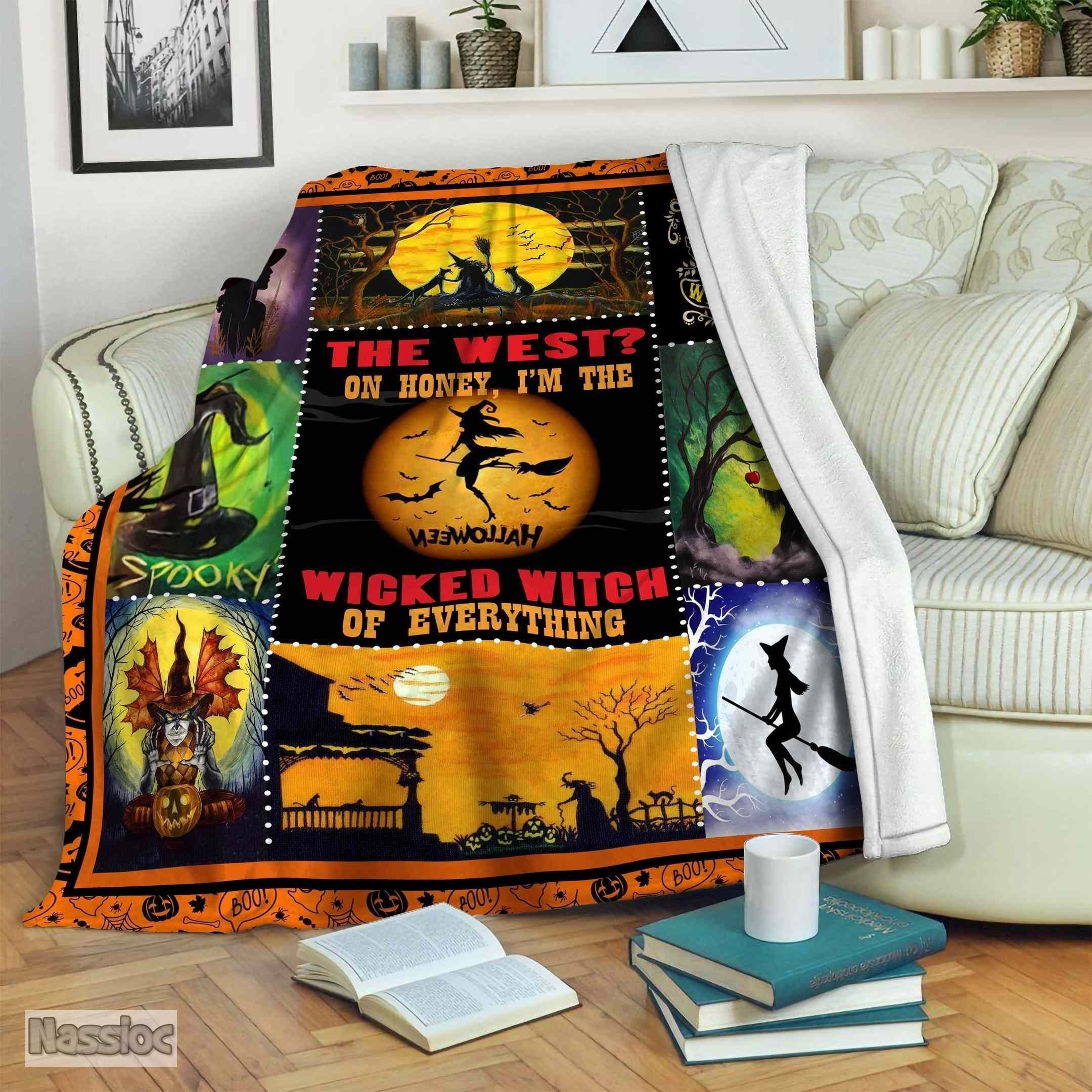 Witch Fleece Blanket