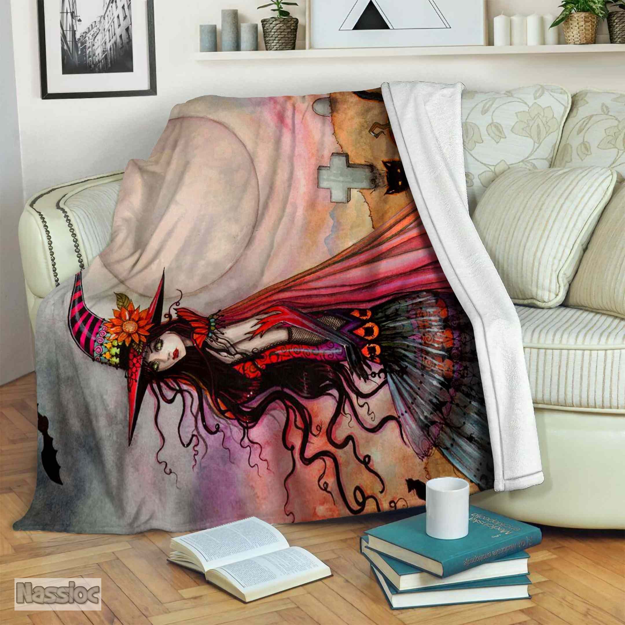 Witch Fleece Blanket