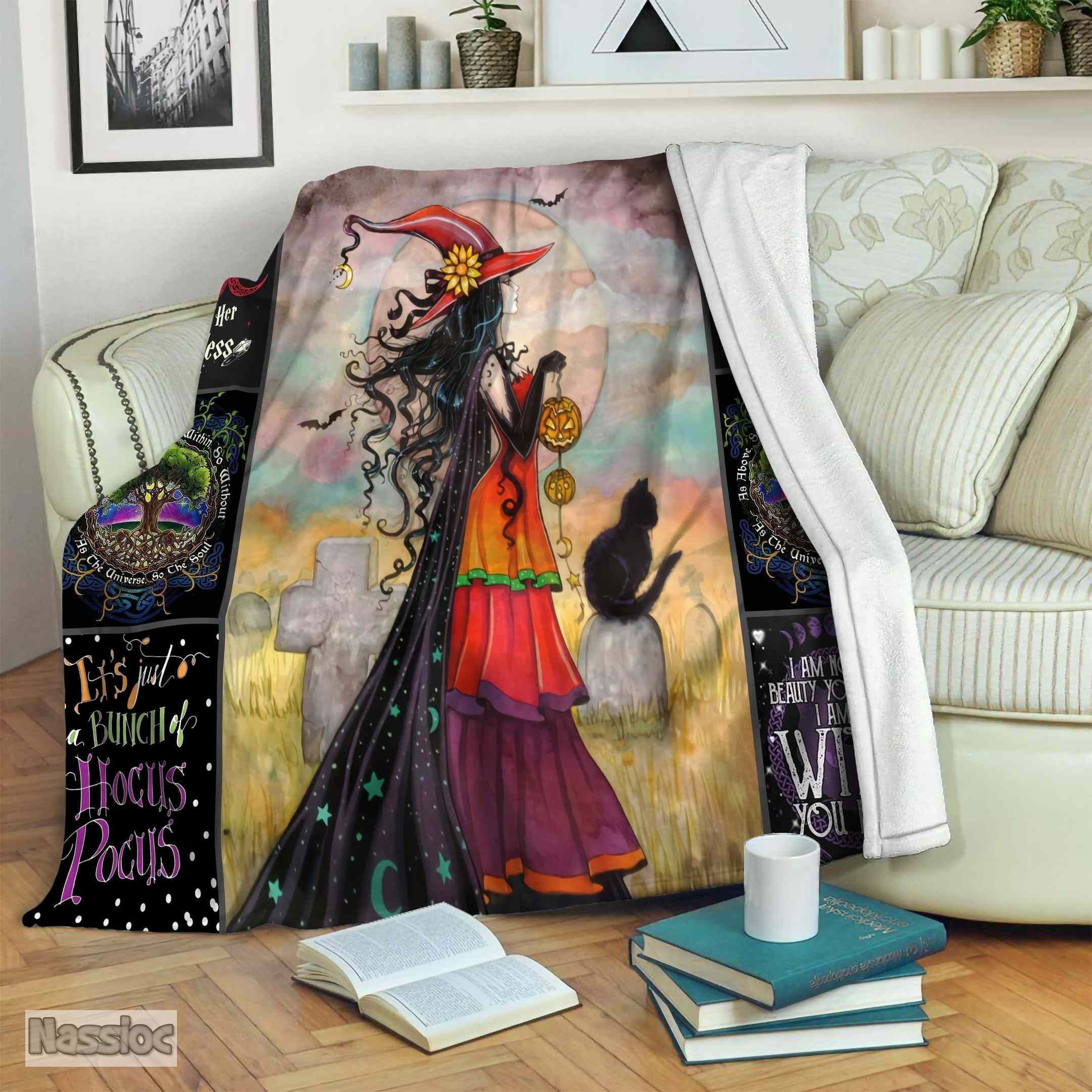 Witch Fleece Blanket