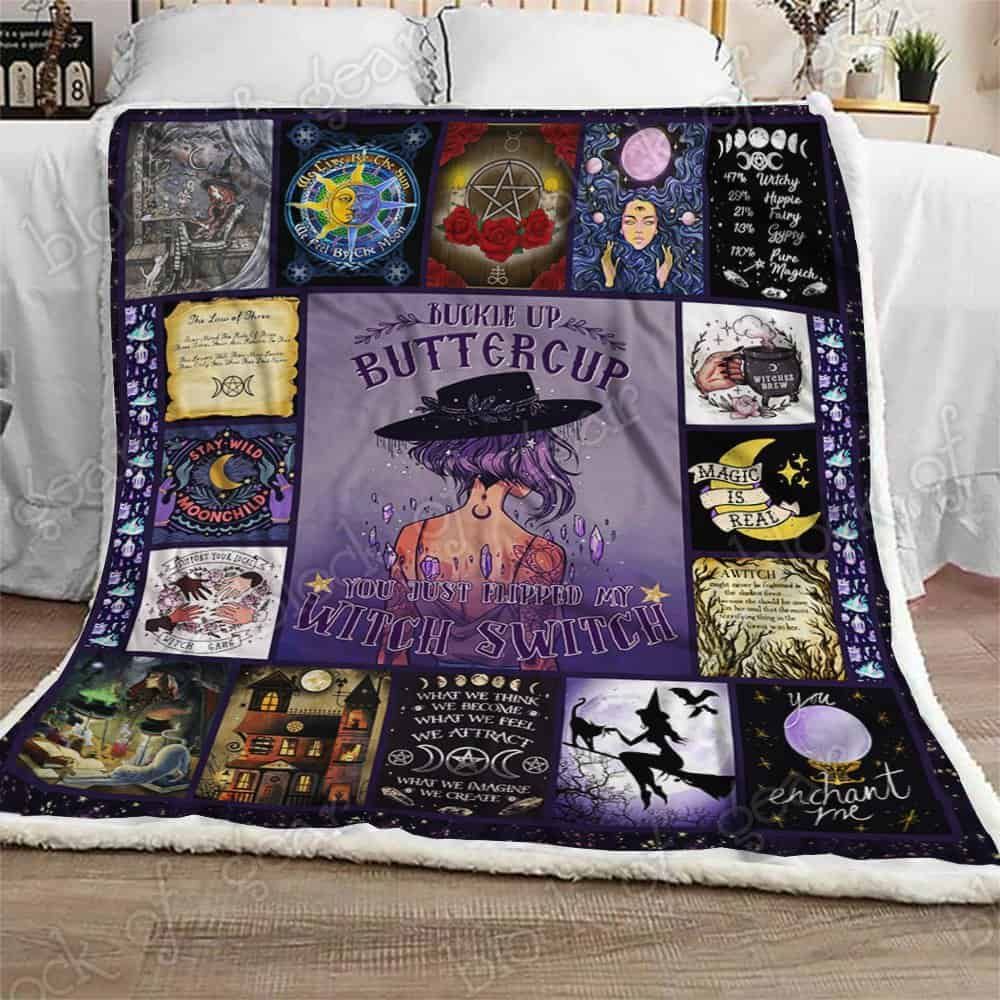 Witch Fleece Blanket