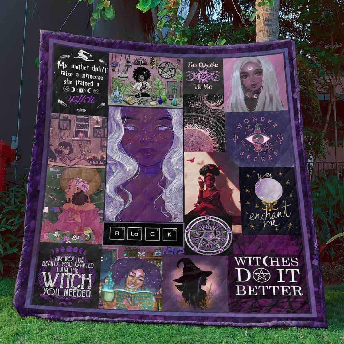 Witch Quilt Blanket DHC13121636VT